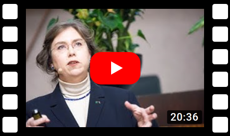Prof. Dr. Anke-Susanne Müller presenting Super Accelerators, KIT IBPT