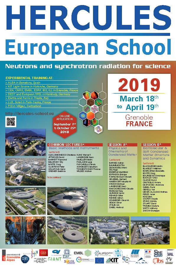 Poster: HERCULES European School